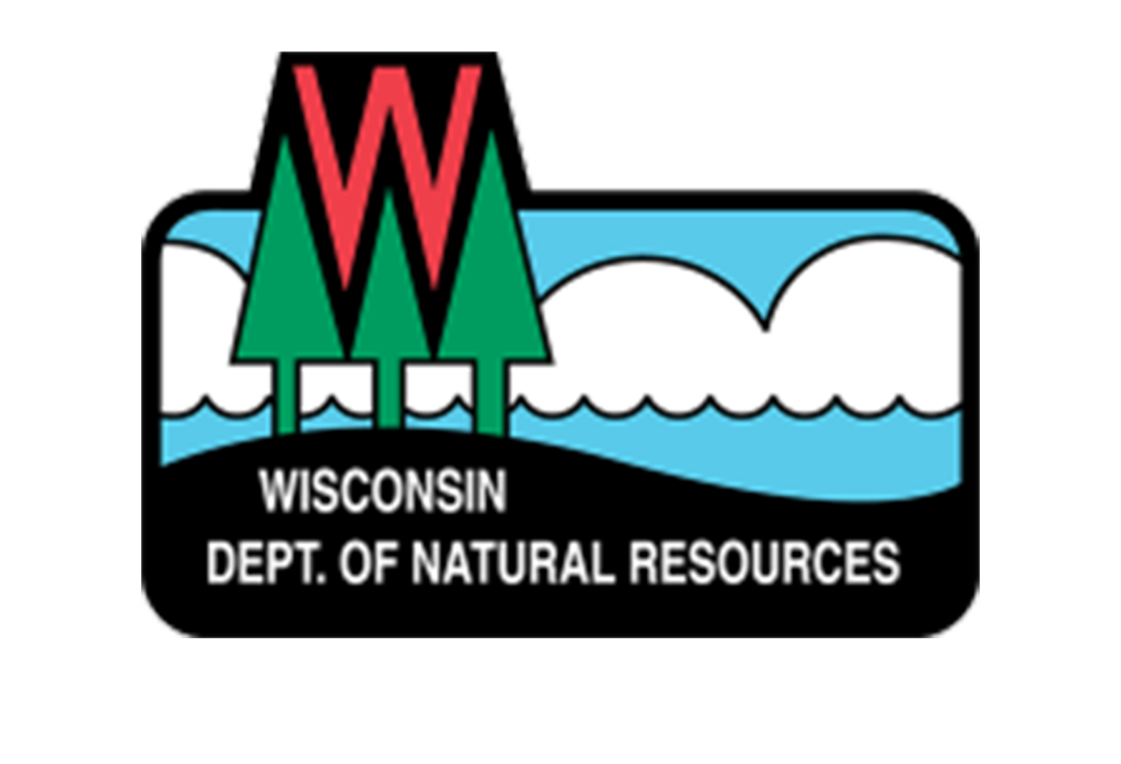 Image of the Wisconsin Department of Natural Resources logo that opens to their website when clicked on