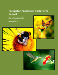 image of the Pollinator Protection Task Force Report pdf and opens into a new tab as a downloadable pdf when clicked on