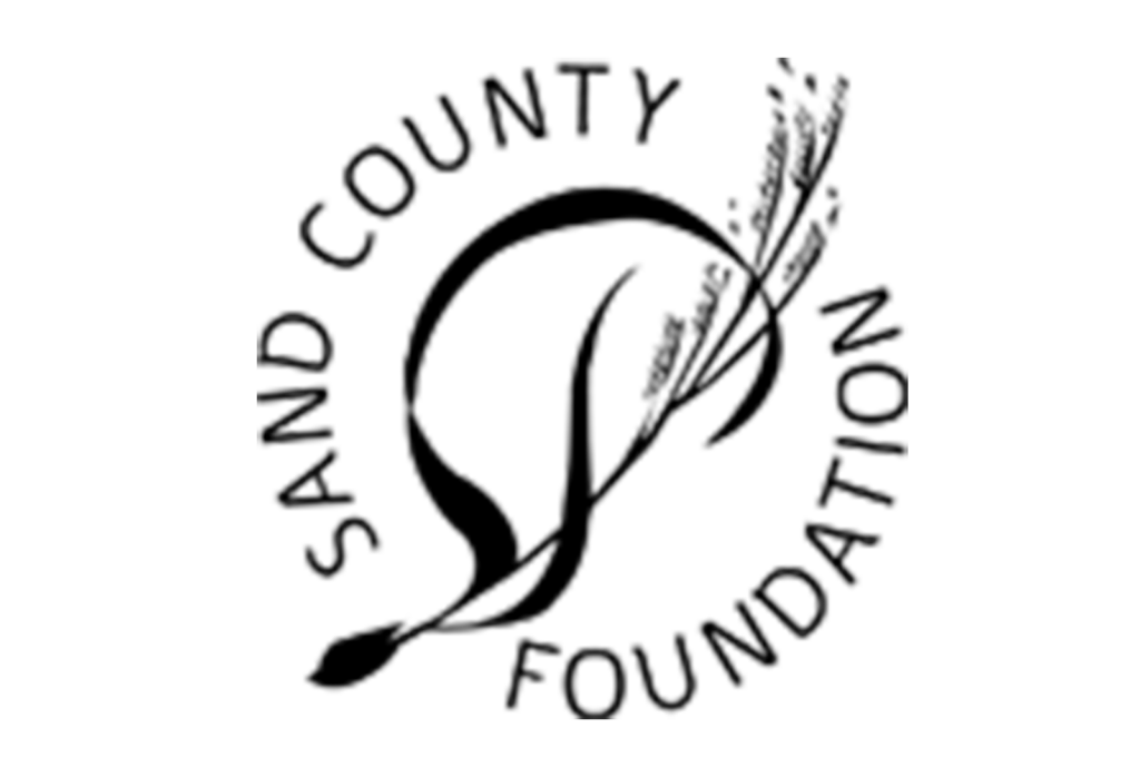 image of the Sand County Foundation logo that opens to their website when clicked on