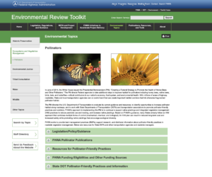 Image of the Environmental Review Toolkit by the U.S. Dept. of Transporation and opens their website in a new tab when clicked on