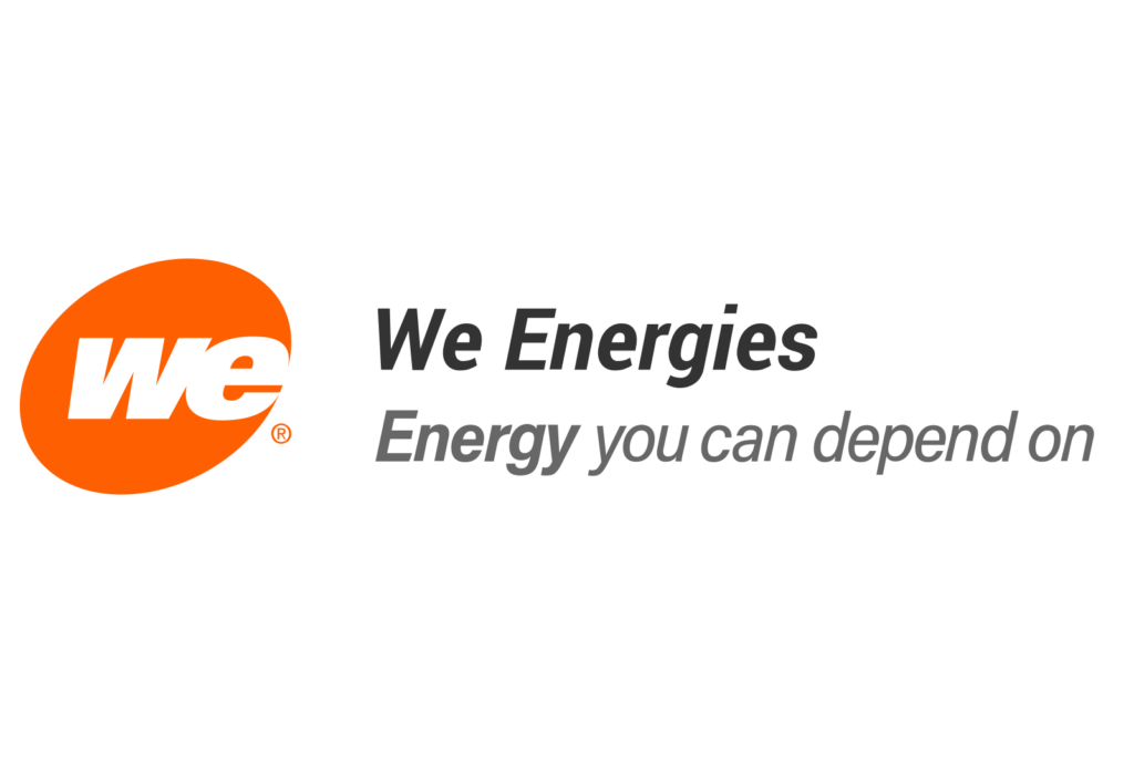 image of the We Energies logo opens to their website page